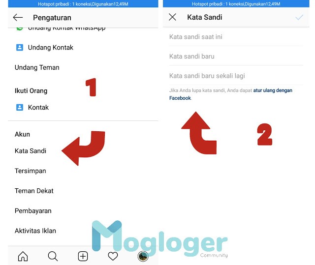 mengubah2Bpassword2Big - Cara Menghentikan Auto Like dan Auto Follow Instagram mengganti kata sandi ig