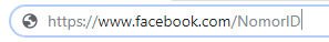 masukkan2Bnomor2Bid - Cara Melihat Stalker Facebook memasukkan nomor id untuk cek profil orang