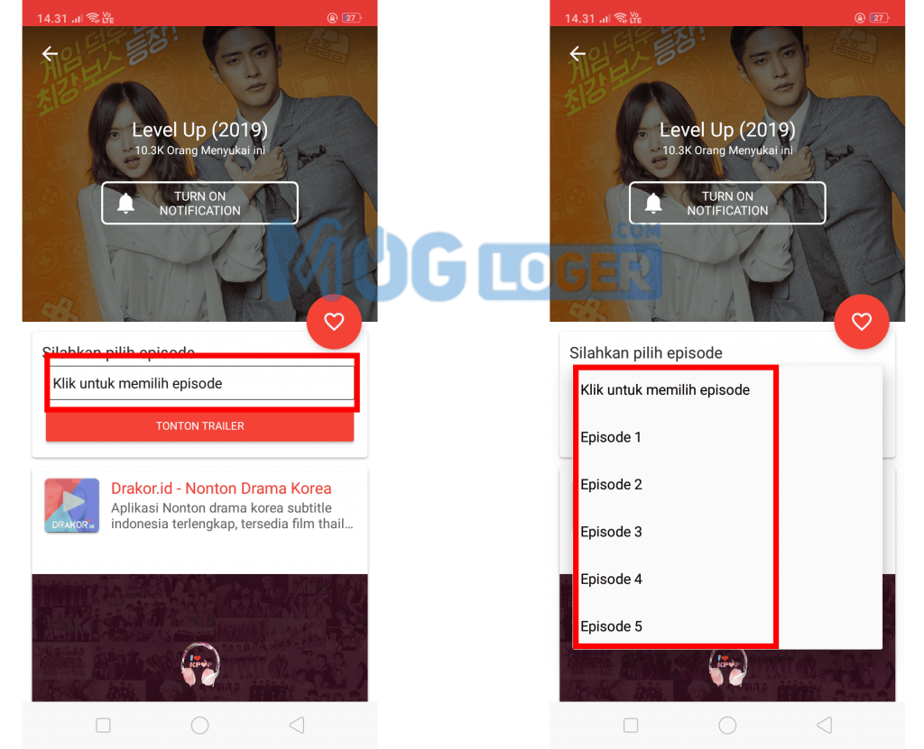 cara mendownload film korea