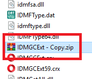 cara extension idm