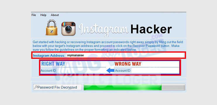 mengetahui password ig