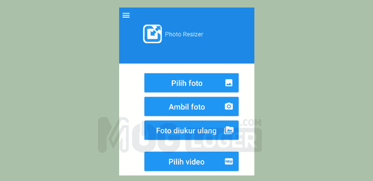 pilih foto di photo resizer - Cara Memperbesar Ukuran Foto JPG di PC dan HP pilih foto di photo resizer