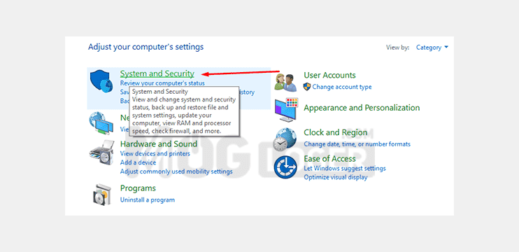 system and security - Cara Melihat Spesifikasi Laptop system and security