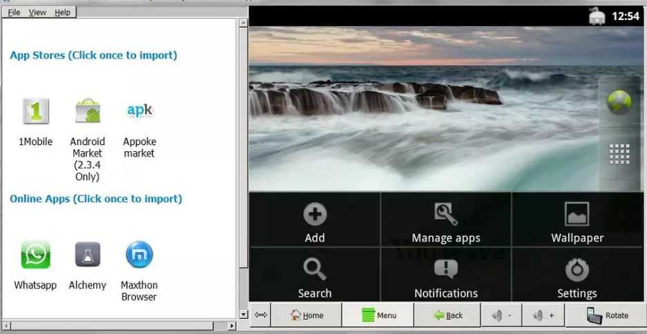 aplikasi YouWave for Android untuk pc