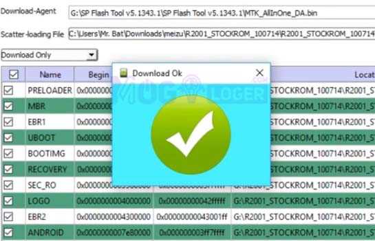 flash hp oppo yoyo selesai