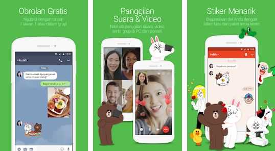 line - Aplikasi dan Game Paling Boros Kuota di Android line