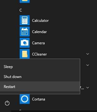 masuk ke recovery mode dengan menekan tombol shift dengan restart