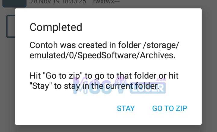 letak archive di root - 10+ Cara Membuat File ZIP, RAR, 7Z, TAR di Android & IOS letak file zip di root explorer