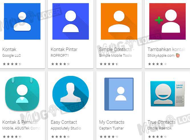 aplikasi kontak layanan ketiga