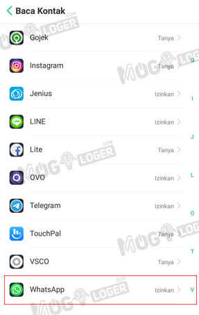 baca kontak whatsapp