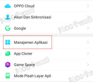 manajemen aplikasi android