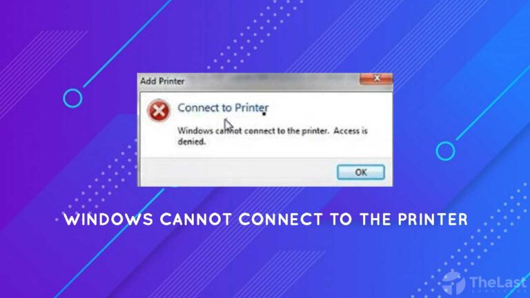 √ 5 Cara Mengatasi Windows Cannot Connect To the Printer