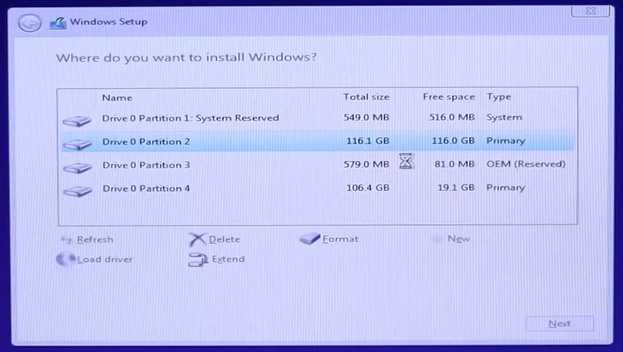 Cara Format Hardisk Saat Install Ulang
