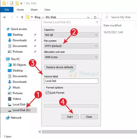 Cara Format Partisi Hardisk lewat Windows Explorer