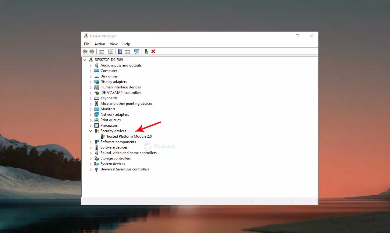 Cara Cek TPM dengan Device Manager