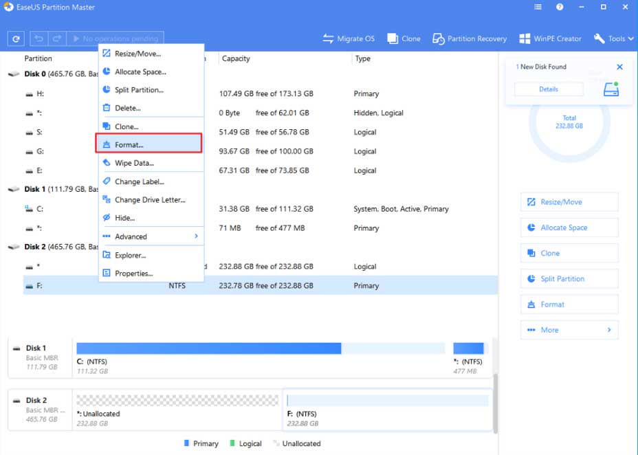 Easeus Partition Master