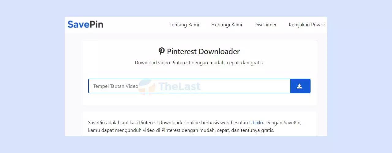 SavePin Ubixlo