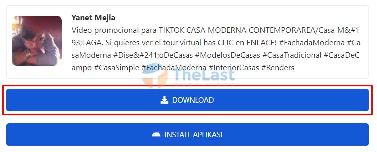 Klik Tombol Download